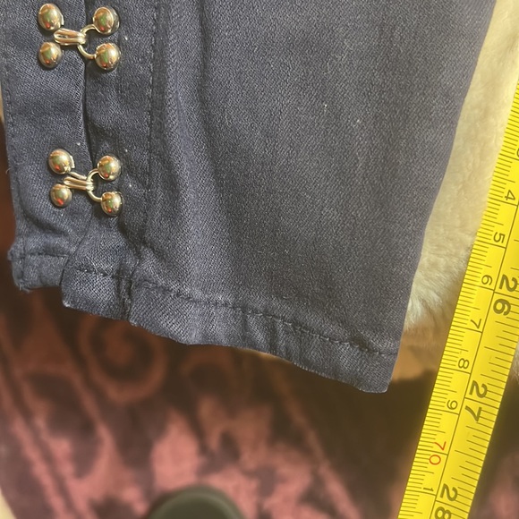 L’AGENCE Marlo High Rise Skinny jeans in Oxford silver studs 27 - Picture 5 of 11